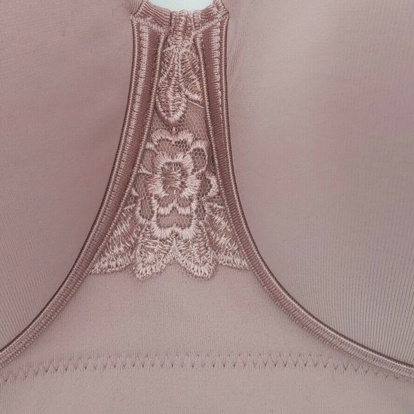 Vanity Fair Beauty Back Wire-Free Bra 38D Pink 71380 New with Tags - Picture 4 of 9